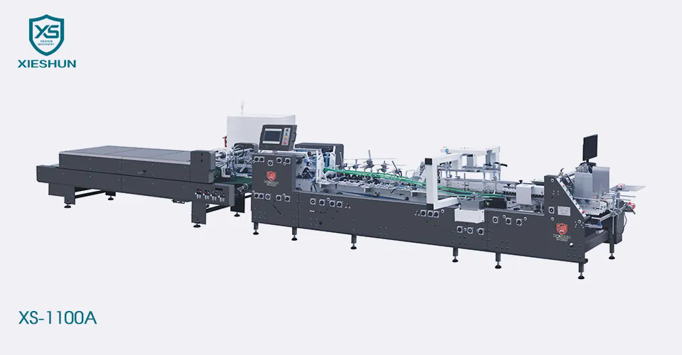 What is the working principle of the folder gluer?